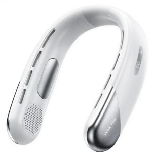 Glaciair Ventilador de Cuello sin-aspas · Recargable · Pantalla Digital · Batería 4200mAh